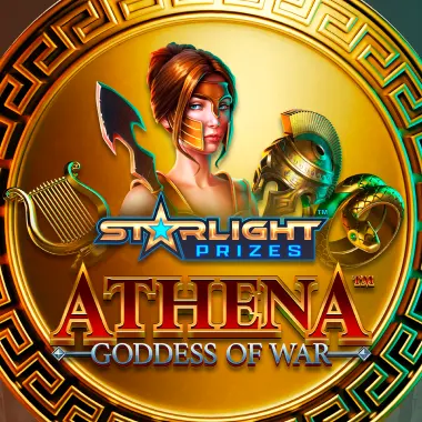 Starlight Jackpots Athena Goddess of War game tile