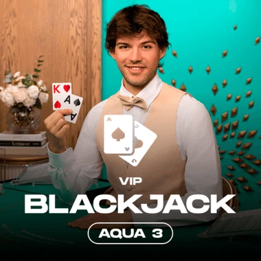 Aqua VIP Blackjack 3 game tile